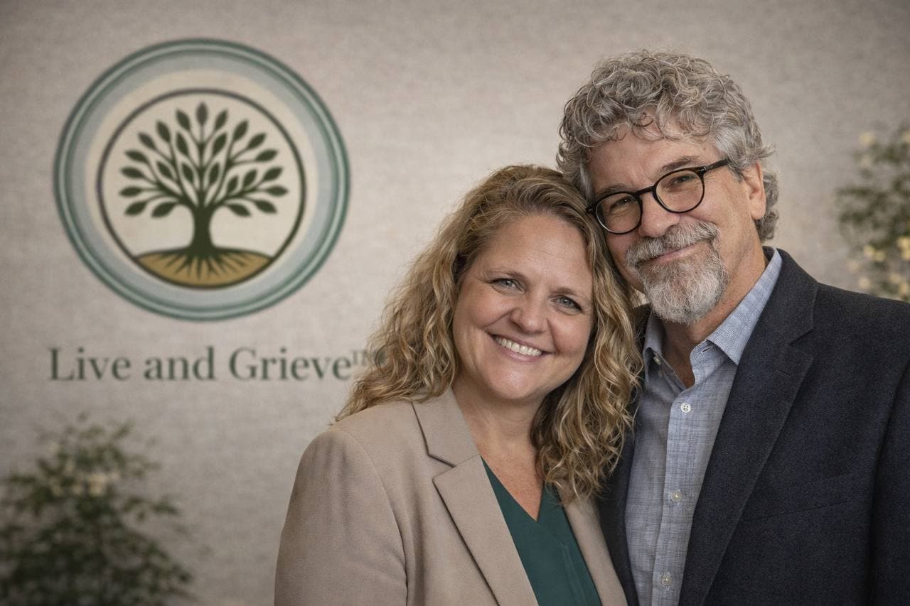 Wayne and Jamie Simms, Co-Founders of Live and Grieve™